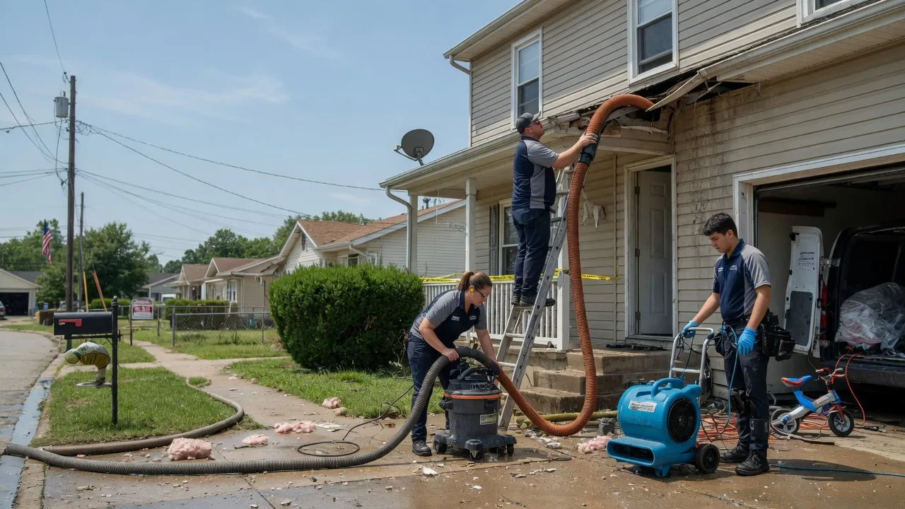Water Damage Restoration in Lecompte, LA near me